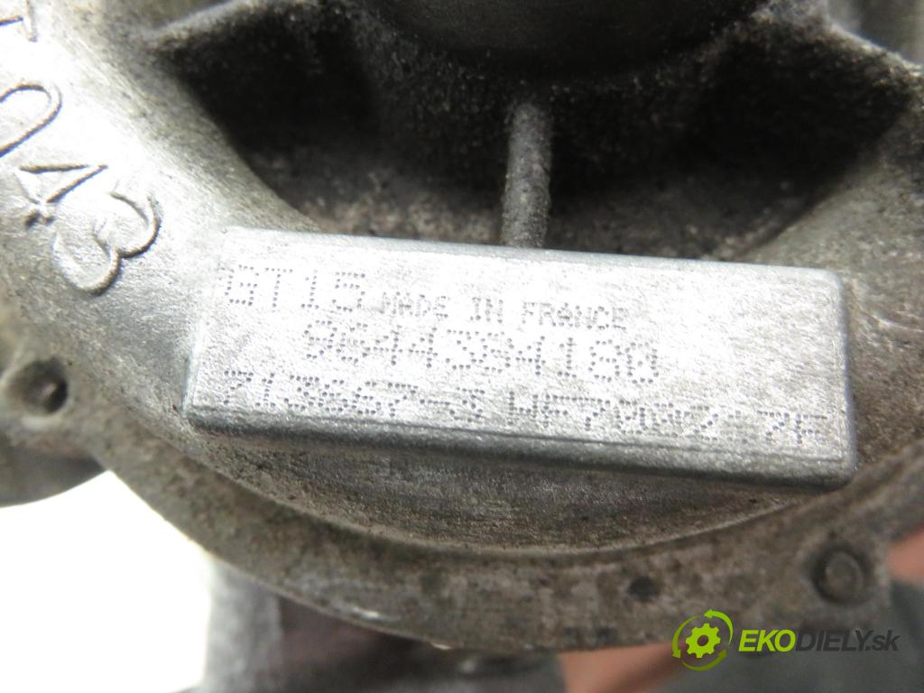 FIAT ULYSSE (220_) MINIVAN 2004 80,00 2.0 JTD - RHZ 1997,00 Turbodúchadlo 9644384180 ; GT15 (Turbodúchadlo (kompletné))