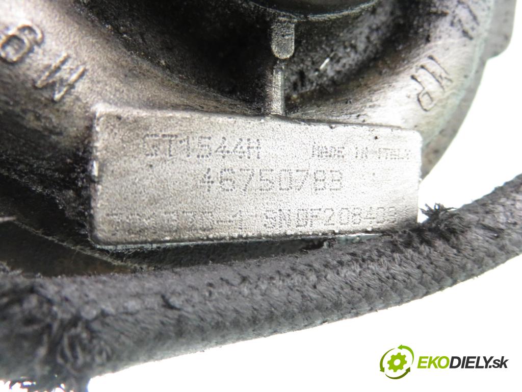 ALFA ROMEO 156 (932_) SEDAN 2000 77,00 1.9 JTD 8V 105 - AR 32302 1910,00 Turbodúchadlo 46750783 ; GT1544H (Turbodúchadlo (kompletné))