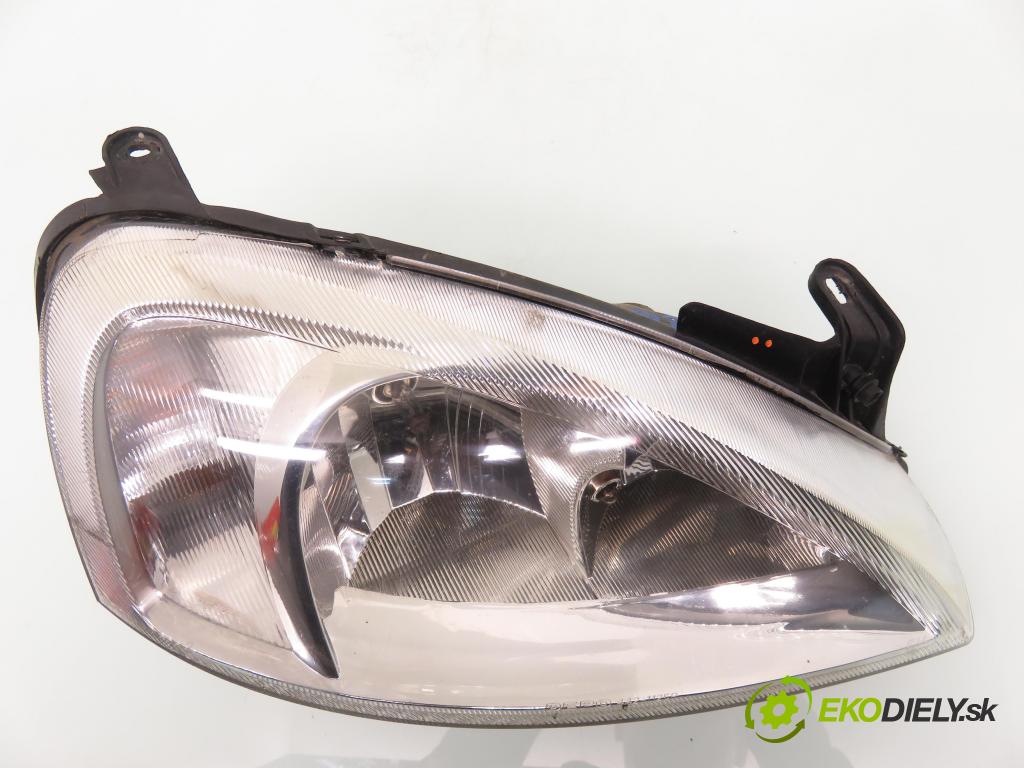 OPEL CORSA C (X01) HB 2002 43,00 1.0 12V 58 - Z 10 XE 973,00 světlo PP
