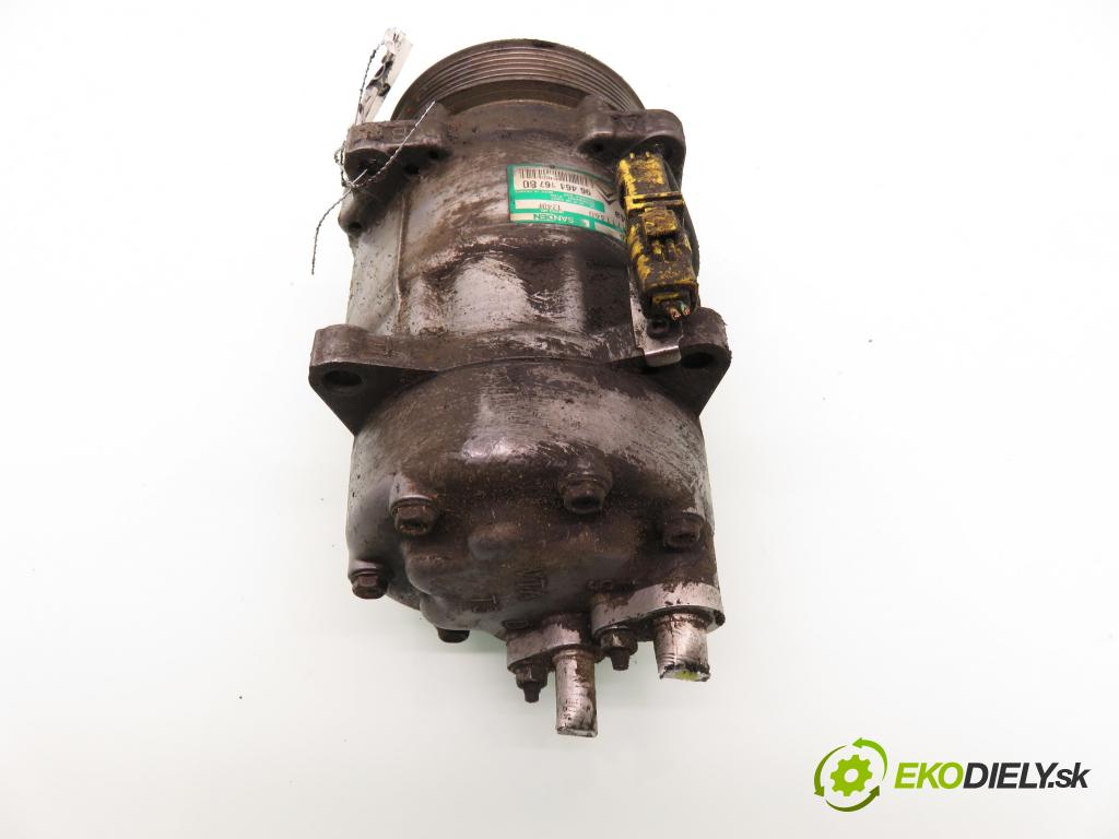 CITROEN BERLINGO / BERLINGO FIRST nadwozie wielkoprzestrzenne (MPV) KOMBIVAN 2002 66,00 2.0 HDI 90 1997,00 KOMPRESOR: klimatizácie 9646416780 ; 1240F (Kompresor klimatizácie)