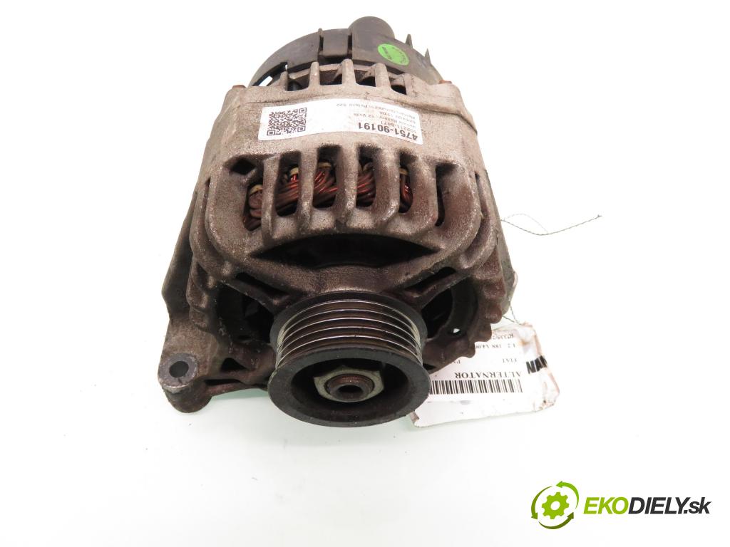 FIAT PANDA (169_) HB 2003 44,00 1.2 60 - 188 A4.000 1242,00 Alternátor 1022118471 (Alternátor)