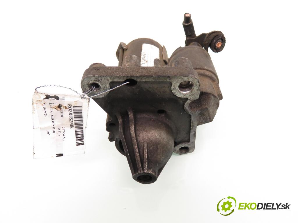 PEUGEOT 207 (WA_, WC_) HB 2007 50,00 1.4 HDi 8V 68 - 8HZ 1398,00 Štartér (Štartér)