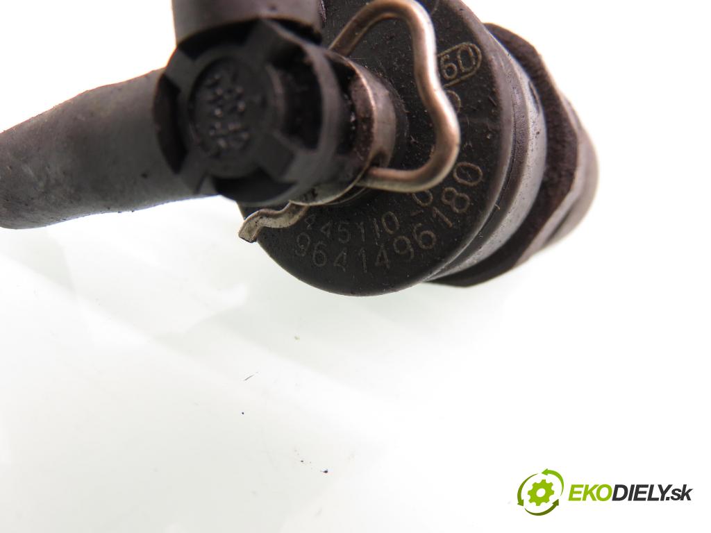 PEUGEOT 206 liftback (2A/C) HB 2003 50,00 1.4 HDi 8V 70 - 8HX 1398,00 vstrekovač 9641496180 ; 0445110075 (Vstrekovač paliva)