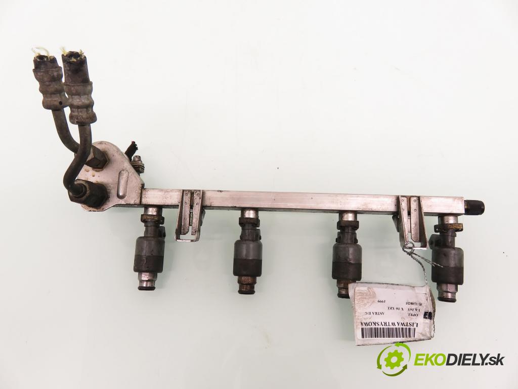 OPEL ASTRA G liftback (T98) HB 1999 74,00 1.6 16V - X 16 XEL 1598,00 Lišta vstrekovacia 0280160560 (Vstrekovacia lišta)