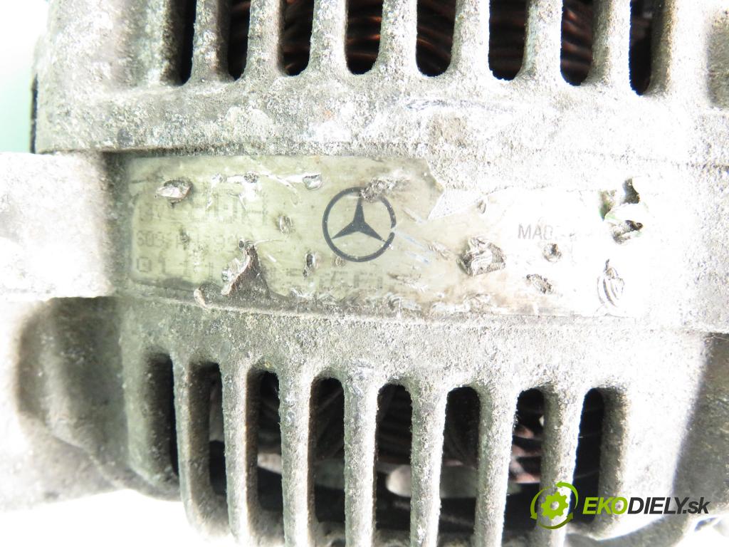 MERCEDES-BENZ KLASA A (W168) HB 1998 75,00 1.6 102 A 160  M 166.960 1598,00 Alternátor  (Alternátor)