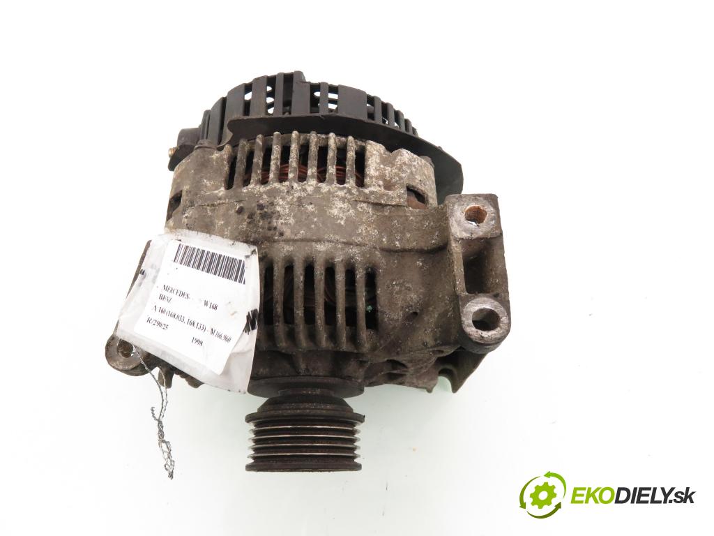 MERCEDES-BENZ KLASA A (W168) HB 1998 75,00 1.6 102 A 160  M 166.960 1598,00 Alternátor  (Alternátor)