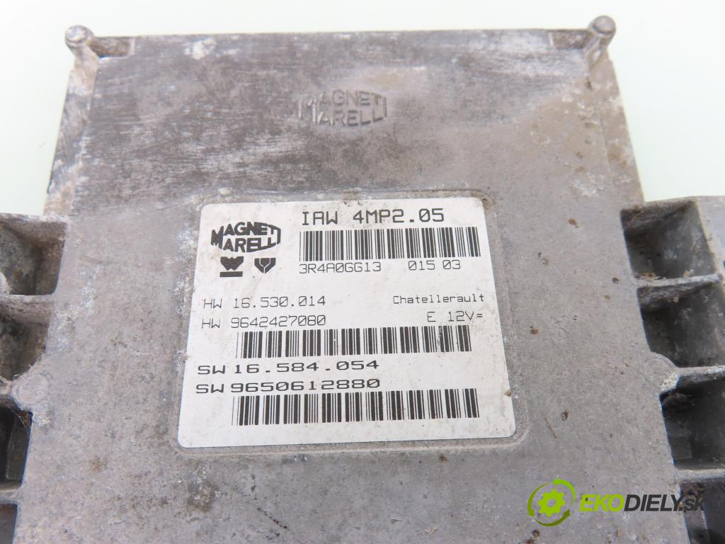 FIAT ULYSSE (179_) MINIVAN 2004 100,00 2 - RFN (EW10J4) 1997,00 Riadiaca jednotka Motor IAW4MP205 ; 9650612880
