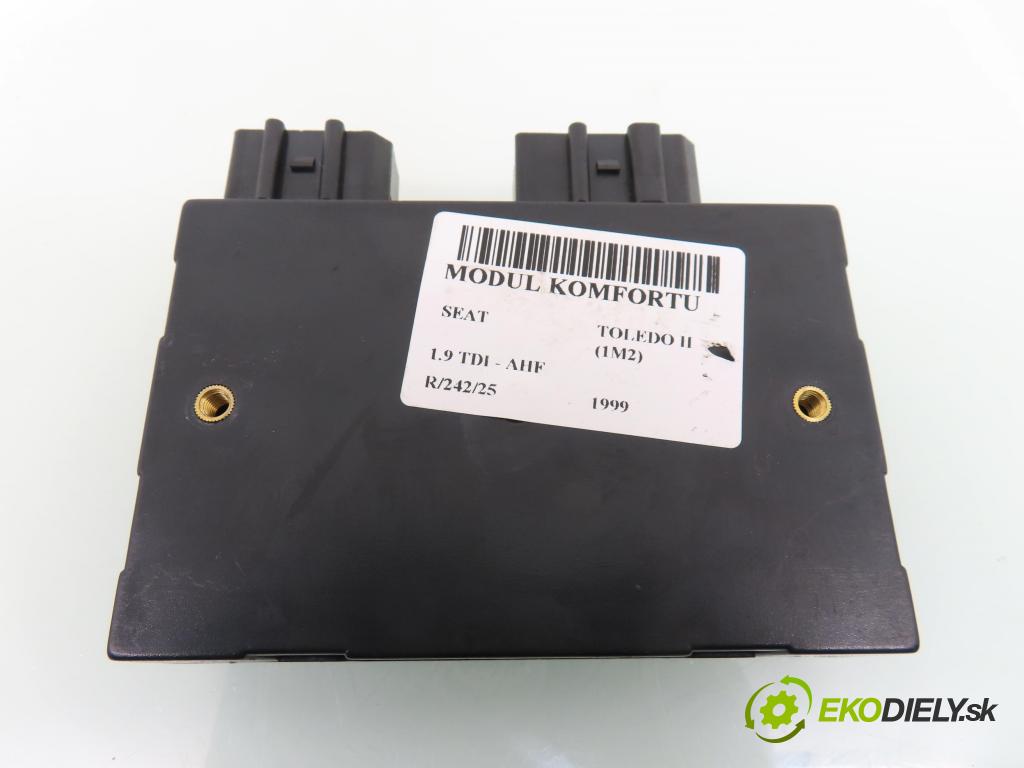 SEAT TOLEDO II (1M2) SEDAN 1999 81,00 1.9 TDI 110 - AHF 1896,00 MODUL komfortu 1J0959799AH