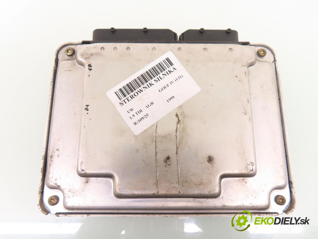 VW GOLF IV (1J1) HB 1999 66,00 1.9 TDI - AGR 1896,00 Riadiaca jednotka Motor 038906012M ; 0281001979