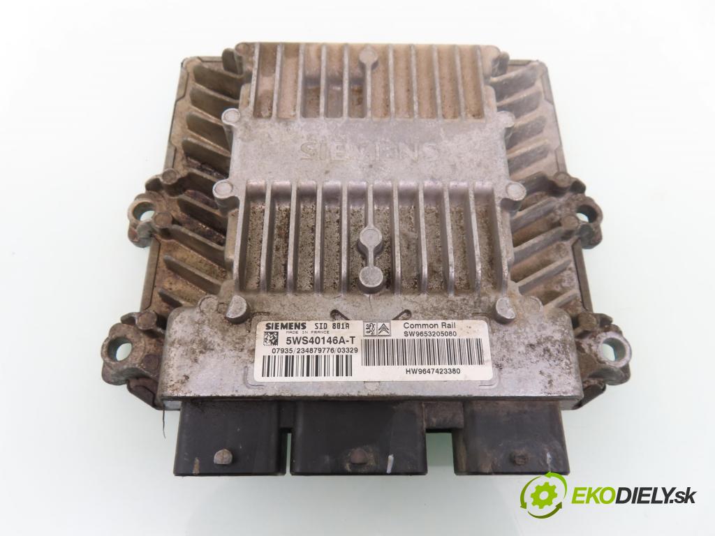 CITROEN BERLINGO / BERLINGO FIRST nadwozie wielkoprzestrzenne (MPV) KOMBI 2003 66,00 2.0 HDI 90 1997,00 Riadiaca jednotka Motor 5WS40146AT ; SW9653205080 ; HW9647423380