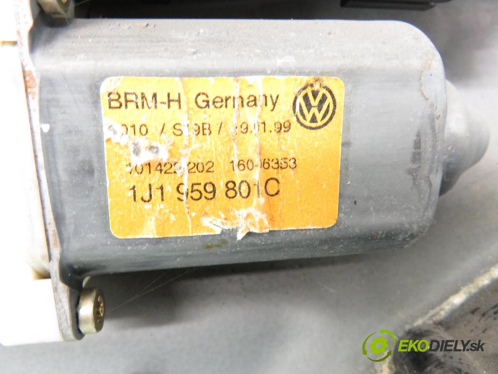 VW GOLF IV (1J1) HB 1999 74,00 1.6 - AKL 1595,00 mechanismus oken 3D 1J3837461F ; 1J1959801C
