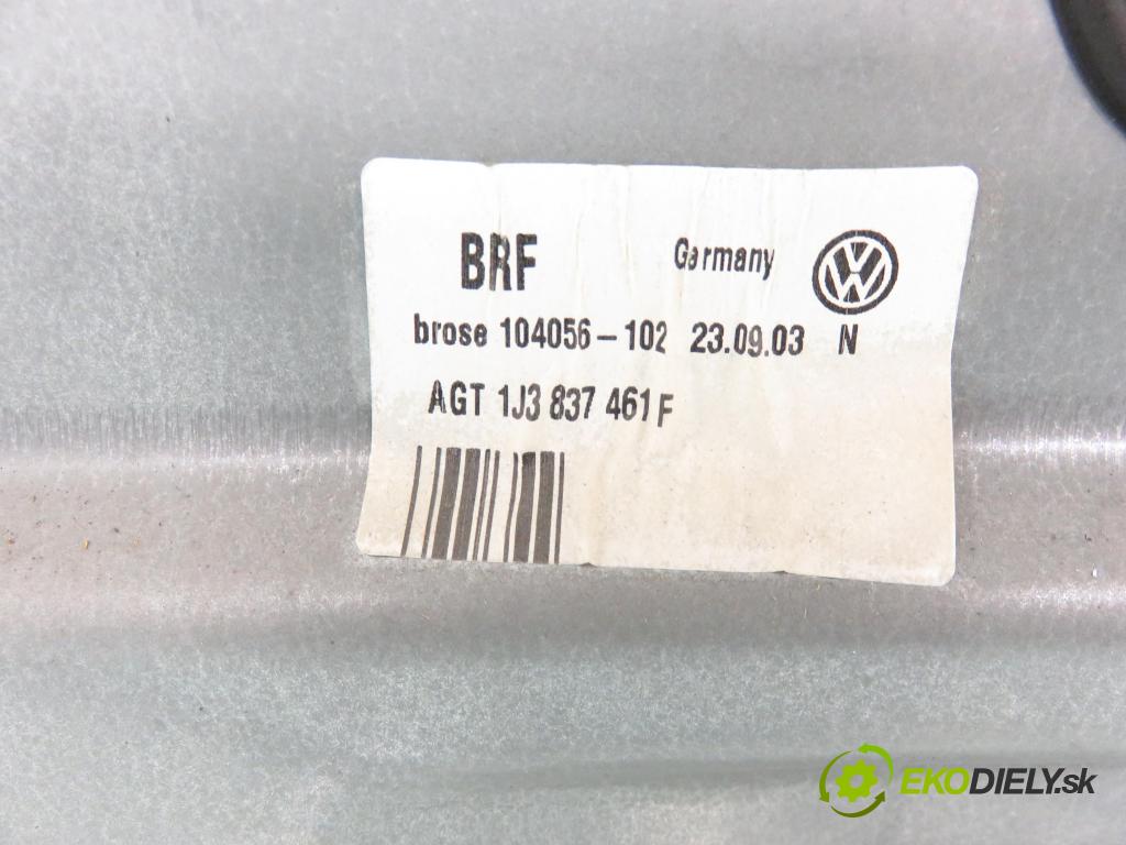 VW GOLF IV (1J1) HB 1999 74,00 1.6 - AKL 1595,00 mechanismus oken 3D 1J3837461F ; 1J1959801C
