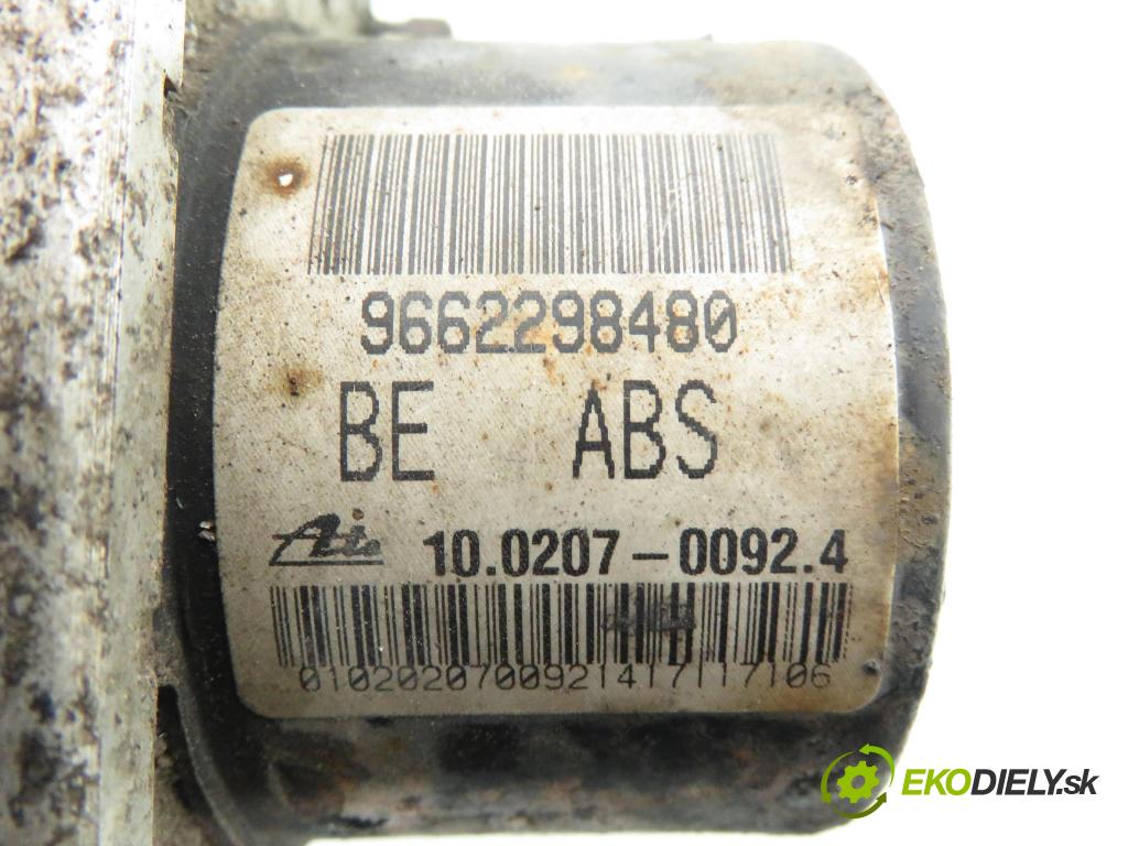 CITROEN C3 I (FC_) HB 2003 50,00 1.4 HDi 8V - 8HX 1398,00 Pumpa ABS 10097011443 ; 9662298480 ; 10020700924 (Pumpa ABS)