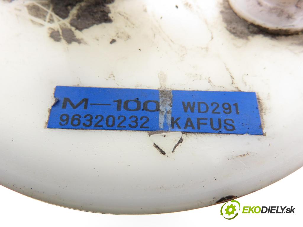 DAEWOO MATIZ (M100, M150) HB 2000 38,00 0.8 52 - F8CV 796,00 pumpa paliva 96320232