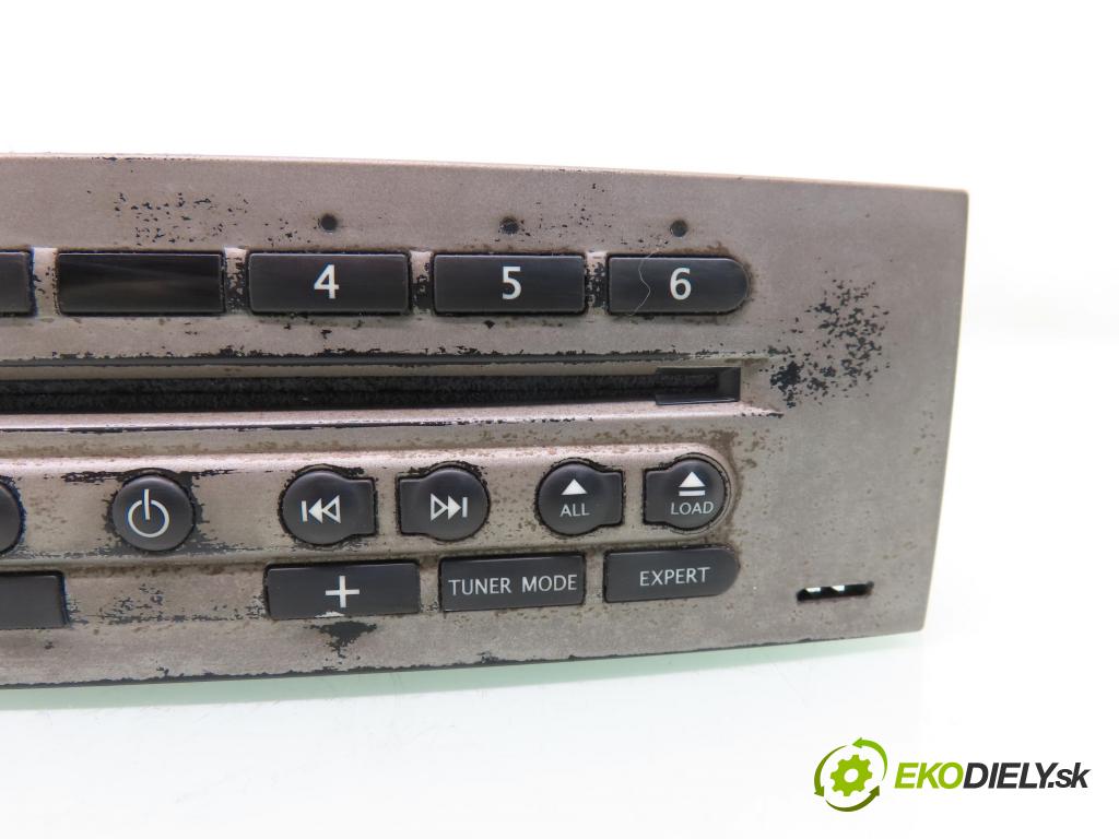 RENAULT SCENIC II (JM0/1_) MINIVAN 2004 99,00 2.0 135 - F4R 770 1998,00 RADIO CD 8200300863A