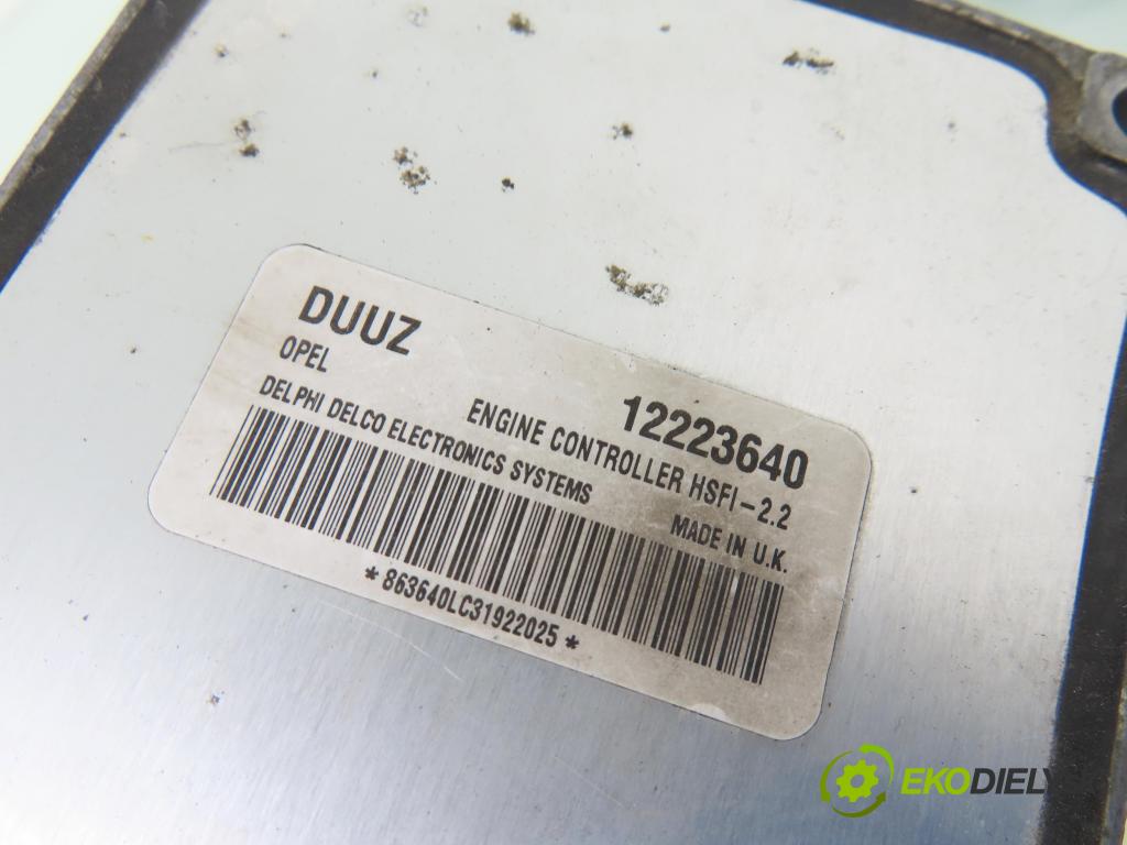OPEL VECTRA C (Z02) LIFTBACK 2003 74,00 1.6 16V - Z 16 XE 1598,00 spinačka / imobilizéra IMMO / Riadiaca jednotka 12223640 ; 13159801BQ ; 13132475GL