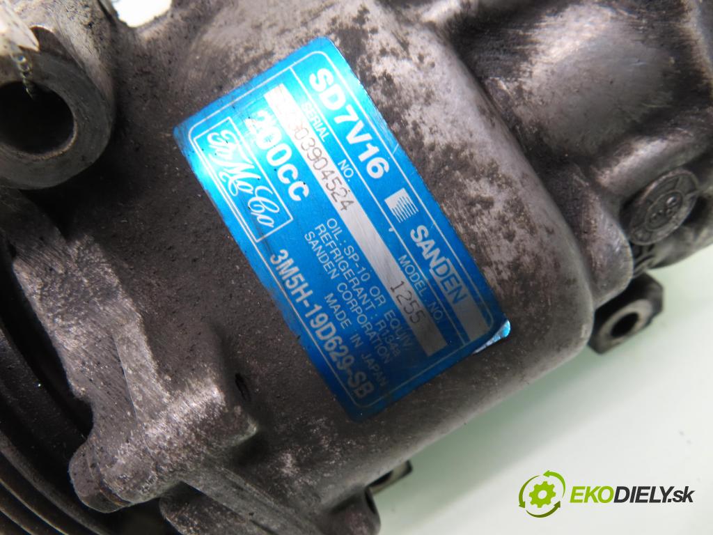 FORD FOCUS II (DA_, HCP) HB 2005 80,00 1.6 TDCi 109 - G8DA 1560,00 KOMPRESOR: klimatizácie 3M5H19D629SB ; 1255 (Kompresor klimatizácie)