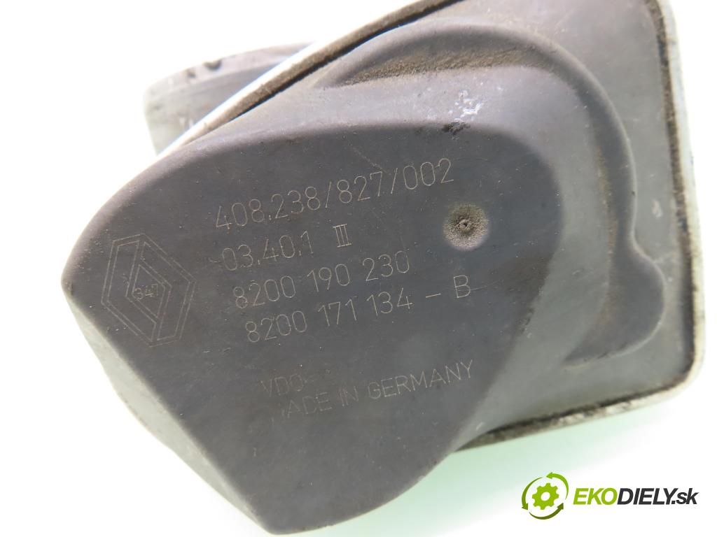 RENAULT SCENIC II (JM0/1_) MINIVAN 2003 99,00 2.0 135 - F4R 770 1998,00 škrtíci klapka 8200190230 ; 8200171134B (Škrticí klapky)