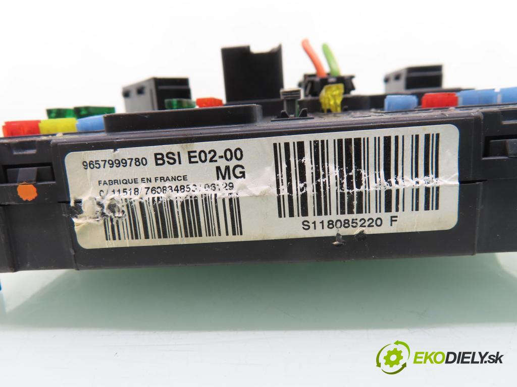 CITROEN XSARA PICASSO (N68) MINIVAN 2006 80,00 1.6 16V - NFU (TU5JP4) 1587,00 MODUL BSI 9657999780 ; S118085220F