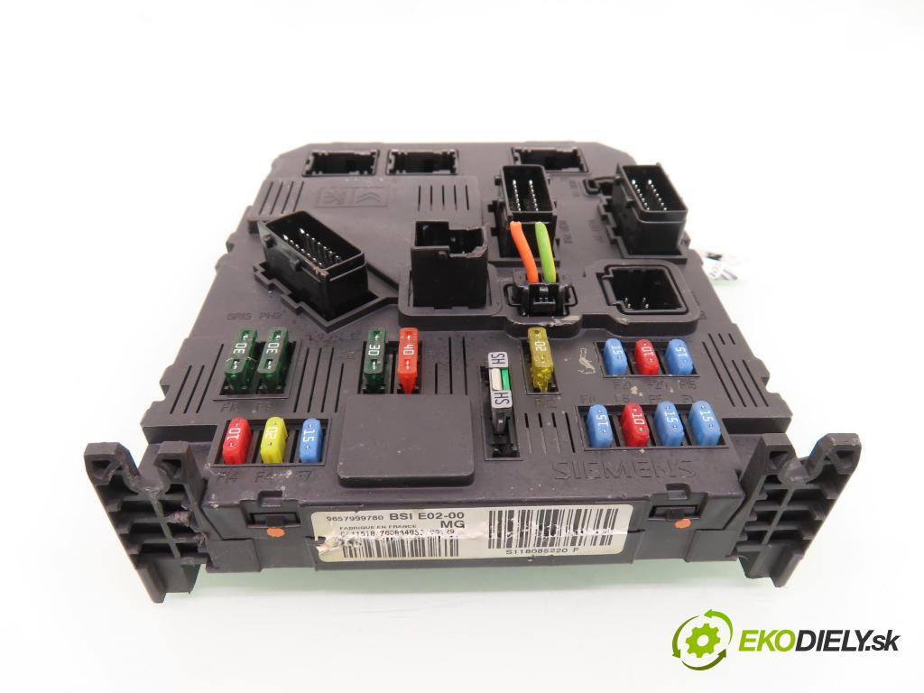 CITROEN XSARA PICASSO (N68) MINIVAN 2006 80,00 1.6 16V - NFU (TU5JP4) 1587,00 MODUL BSI 9657999780 ; S118085220F