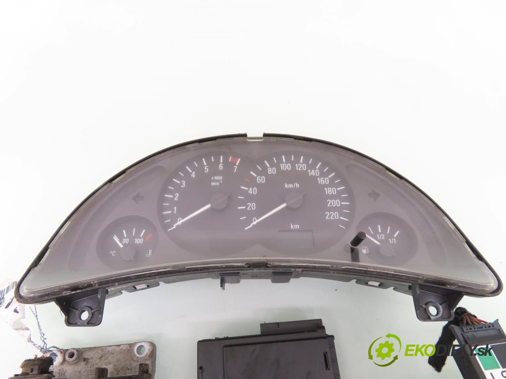 OPEL CORSA C (X01) HB 2003 55,00 1.2 16V 75 - Z 12 XE 1199,00 spinačka / imobilizéra IMMO / Riadiaca jednotka 0261207962 ; 55350552 ; 90589313