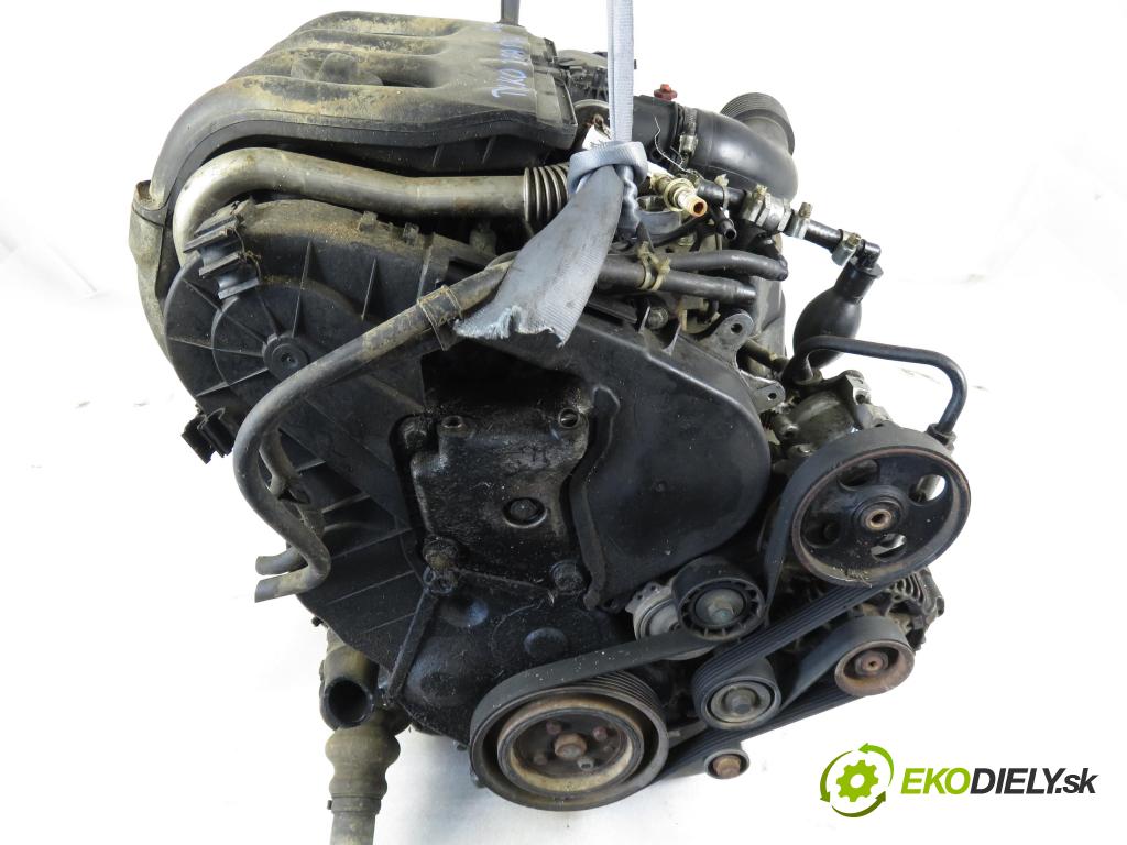 PEUGEOT PARTNER Skrzynia (5_, G_) FURGON 2000 51,00 1.9 D - WJY (DW8B) 1868,00 motor DIESLA WJY ; 0460494462