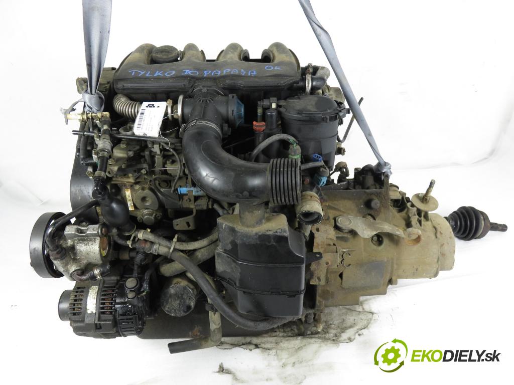 PEUGEOT PARTNER Skrzynia (5_, G_) FURGON 2000 51,00 1.9 D - WJY (DW8B) 1868,00 motor DIESLA WJY ; 0460494462