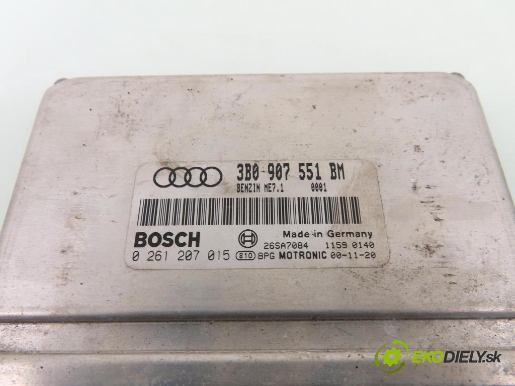 AUDI A6 Avant (4B5, C5) KOMBI 1999 142,00 2.8 - AMX 2771,00 Riadiaca jednotka Motor 3B0907551BM ; 0261207015