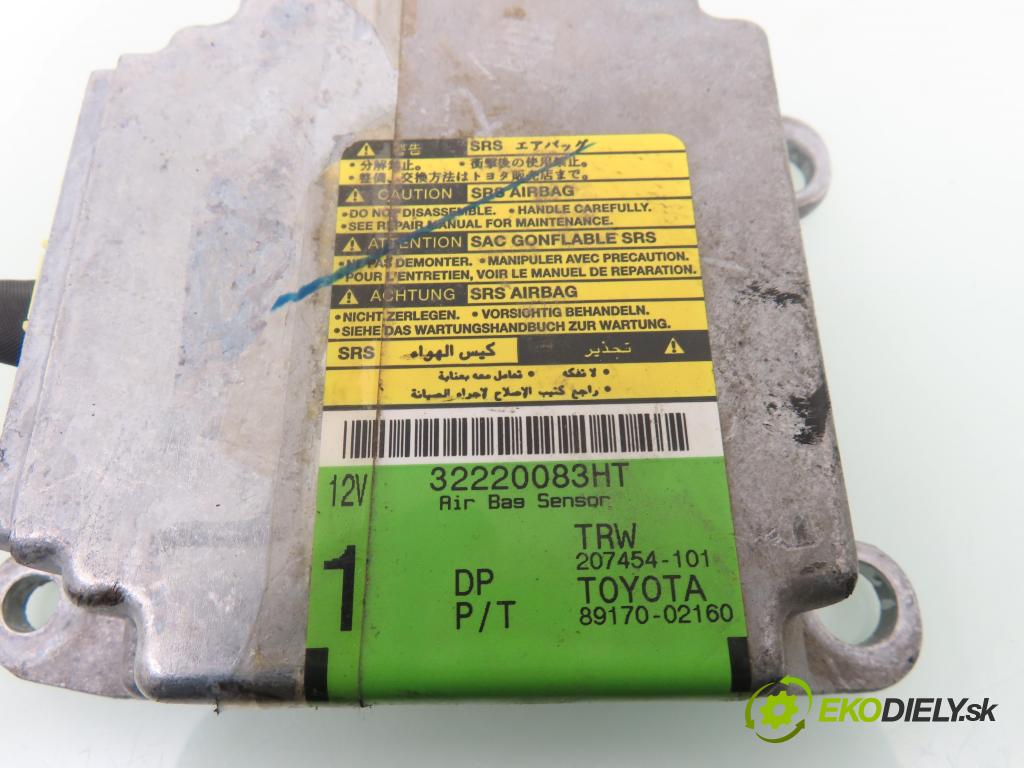 TOYOTA COROLLA (_E12_) SEDAN 2003 71,00 1.4 VVT-i 97 (ZZE120) - 4ZZ-FE 1398,00 MODUL air BAG 8917002160 ; 207454101