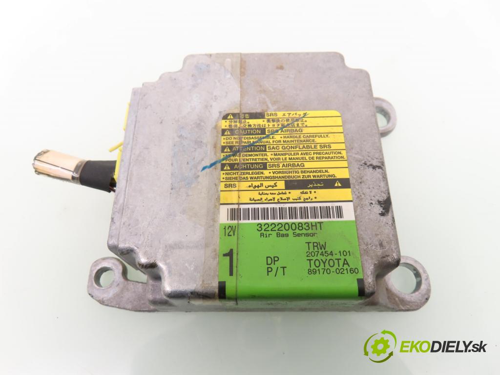 TOYOTA COROLLA (_E12_) SEDAN 2003 71,00 1.4 VVT-i 97 (ZZE120) - 4ZZ-FE 1398,00 MODUL air BAG 8917002160 ; 207454101