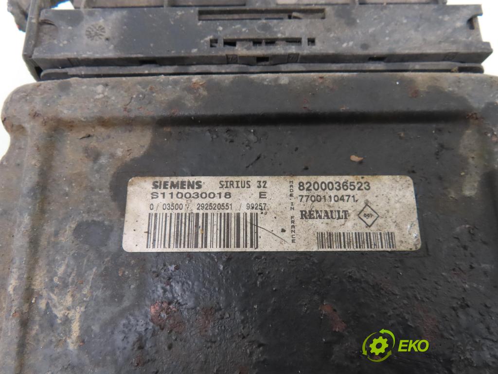 RENAULT MEGANE I (BA0/1_) KOMBI 1999 55,00 1.4 e (BA0E, BA0V) - E7J 764 1390,00 Riadiaca jednotka Motor S110030018E ; 8200036523