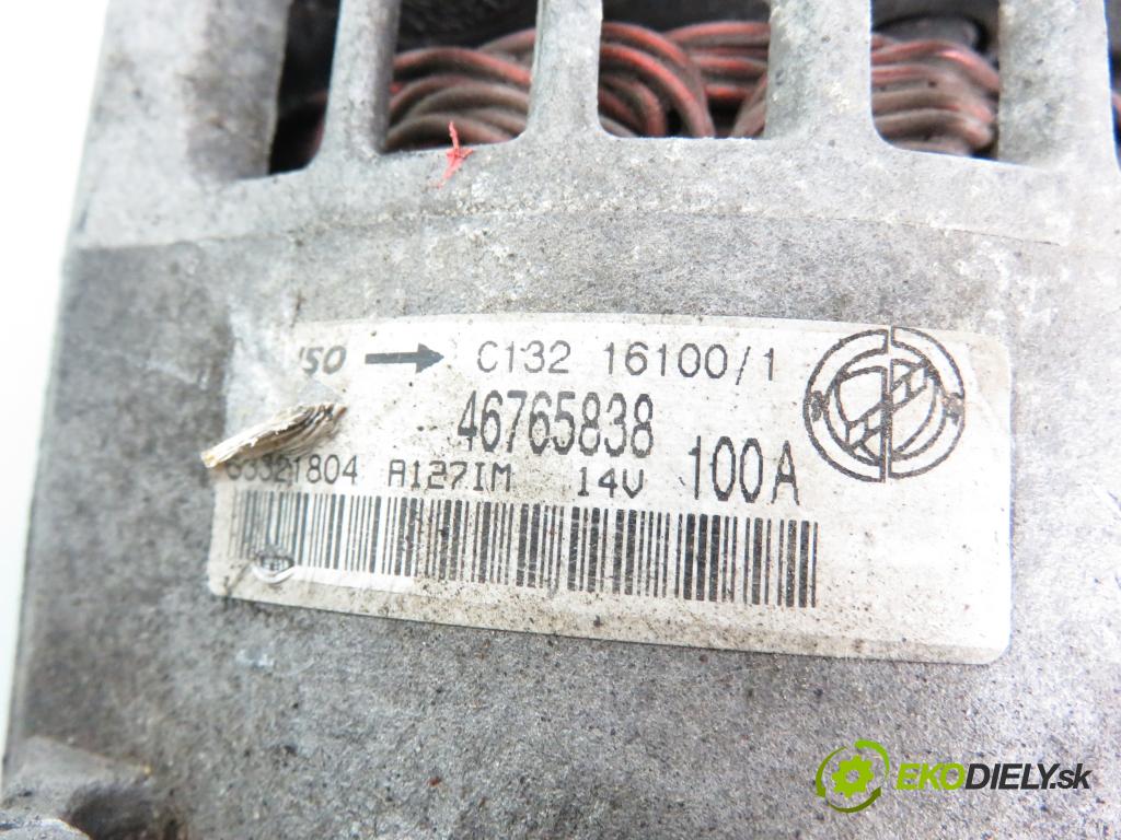 FIAT PUNTO (188_) HB 2000 59,00 1.9 JTD 80 - 188 A2.000 1910,00 Alternátor 46765838 ; 63321804 (Alternátor)