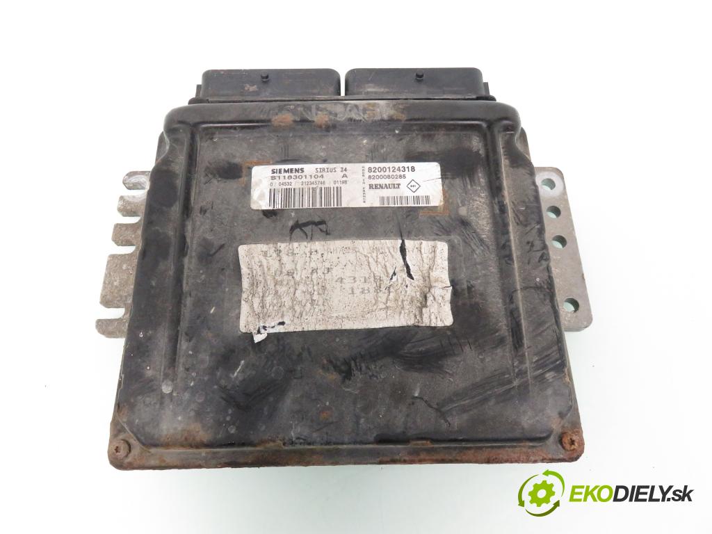 RENAULT SCENIC I (JA0/1_) MINIVAN 2001 79,00 1.6 - K4M 706 1598,00 Riadiaca jednotka Motor S118301104 ; 8200124318