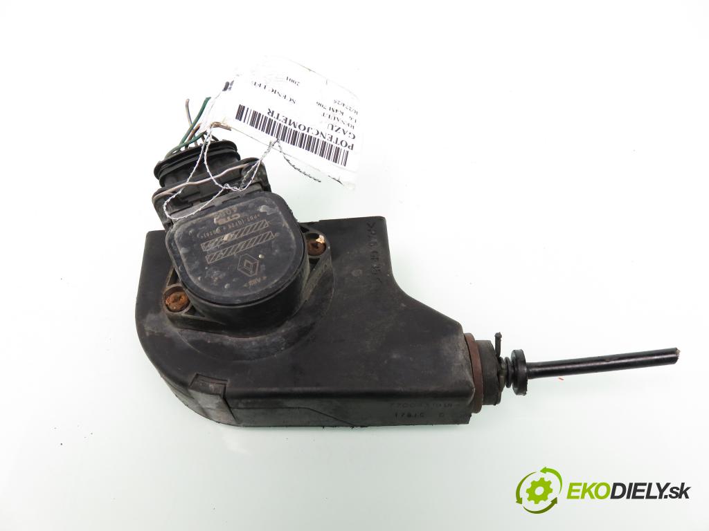 RENAULT SCENIC I (JA0/1_) MINIVAN 2001 79,00 1.6 - K4M 706 1598,00 Potenciometer plynu 7700431918 (Potenciometer plynového pedálu)