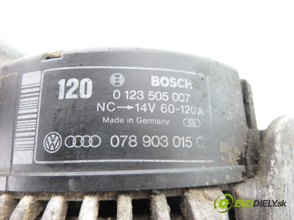 AUDI A6 Avant (4B5, C5) KOMBI 1998 142,00 2.8 quattro - ACK 2771,00 Alternátor 0123505007 ; 078903015C (Alternátor)