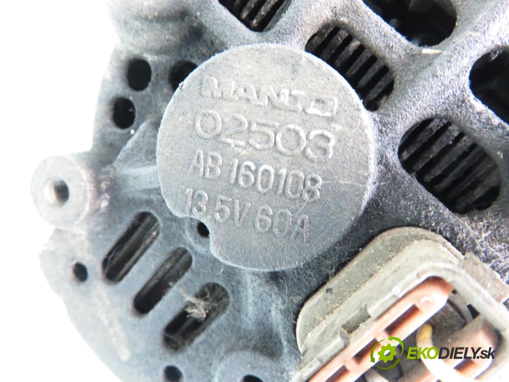 HYUNDAI ATOS PRIME (MX) HB 2000 40,00 1.0 i - G4HC 999,00 Alternátor AB160108 (Alternátor)