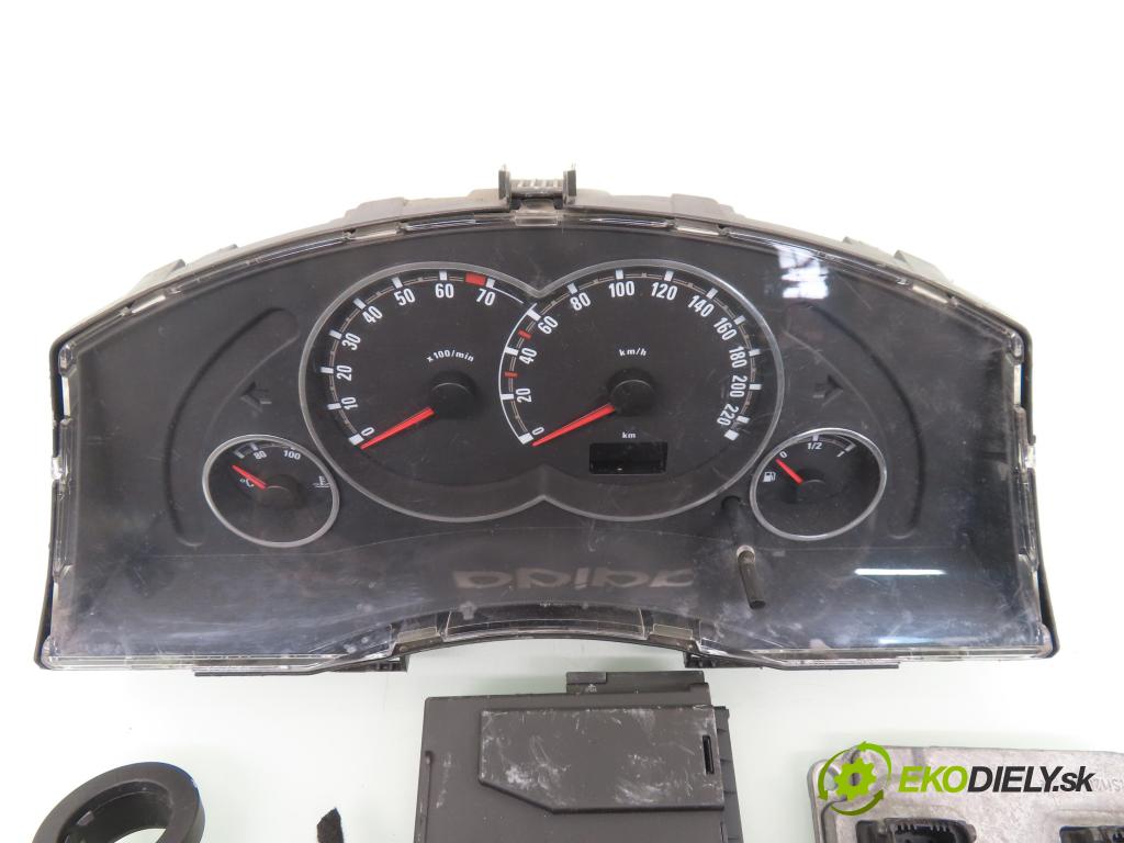 OPEL MERIVA A nadwozie wielkoprzestrzenne (MPV) (X03) HB 2009 92,00 1.8 - Z 18 XE 1796,00 spinačka / imobilizéra IMMO / Riadiaca jednotka 55355043 ; 5WK9380 ; 13201076BH