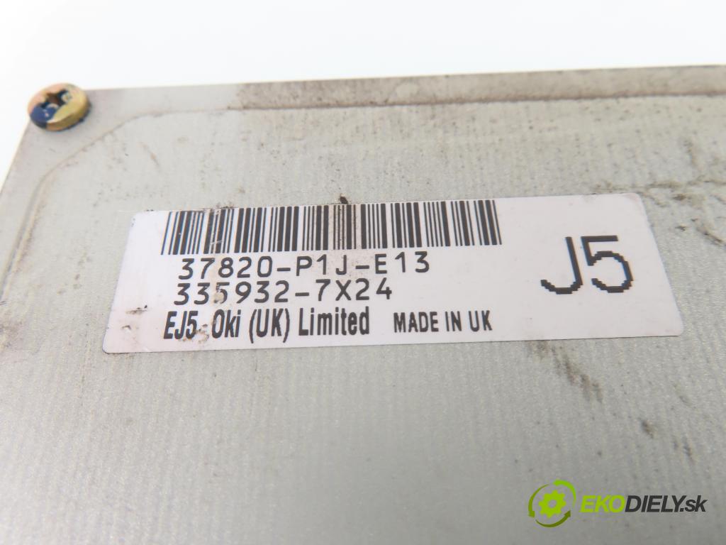 HONDA CIVIC VI Hatchback (EJ, EK) HB 2000 66,00 1.4 i S (EJ9) - D14A4 1396,00 Riadiaca jednotka Motor 37820P1JE13