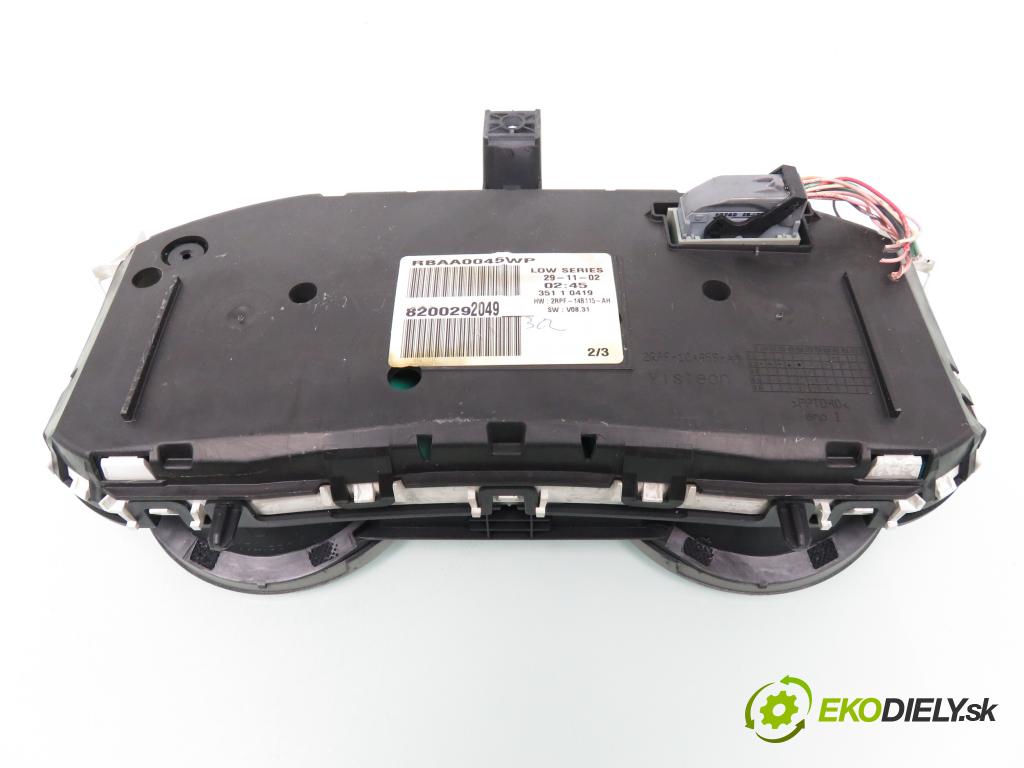 RENAULT MEGANE II (BM0/1_, CM0/1_) HB 2002 83,00 1.6 16V 113 - K4M 760 1598,00 spinačka / imobilizéra IMMO / Riadiaca jednotka 8200283924 ; 8200242405 ; 8200305575