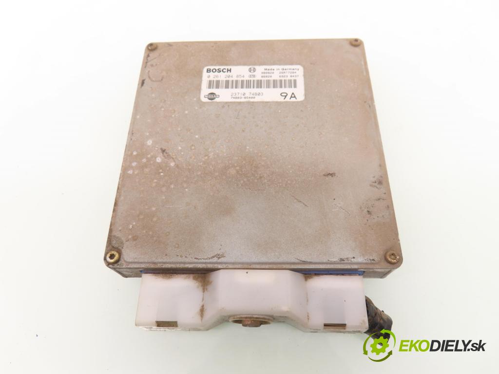 NISSAN MICRA II (K11) HB 1999 40,00 1.0 i 16V - CG10DE 998,00 Riadiaca jednotka Motor 0261204854 ; 2371074B03