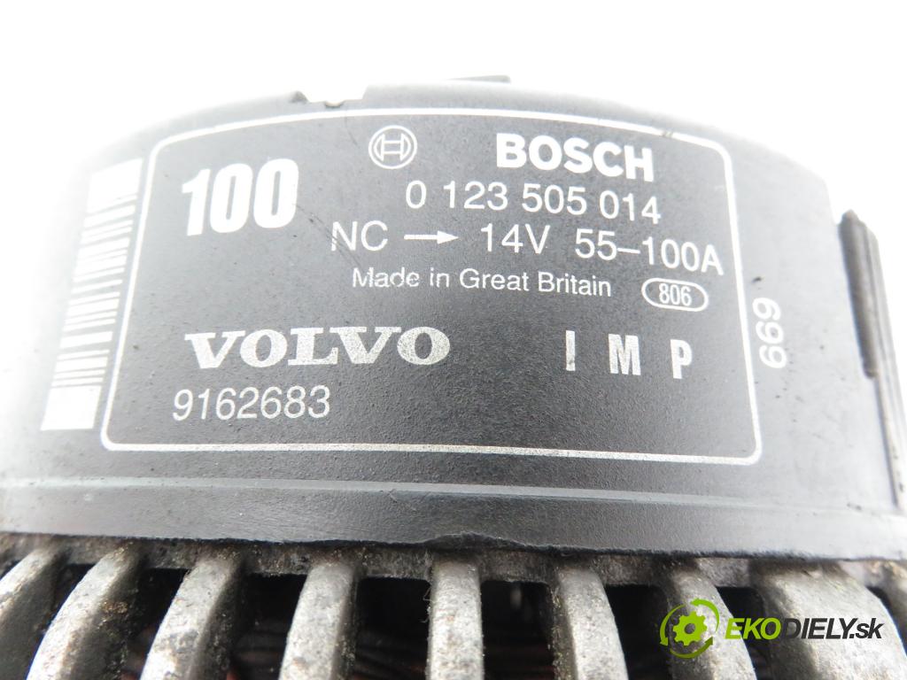 VOLVO 850 Kombi (LW) KOMBI 1996 93,00 2 - B 5202 S 1984,00 Alternátor 0123505014 ; 9162683 (Alternátory)