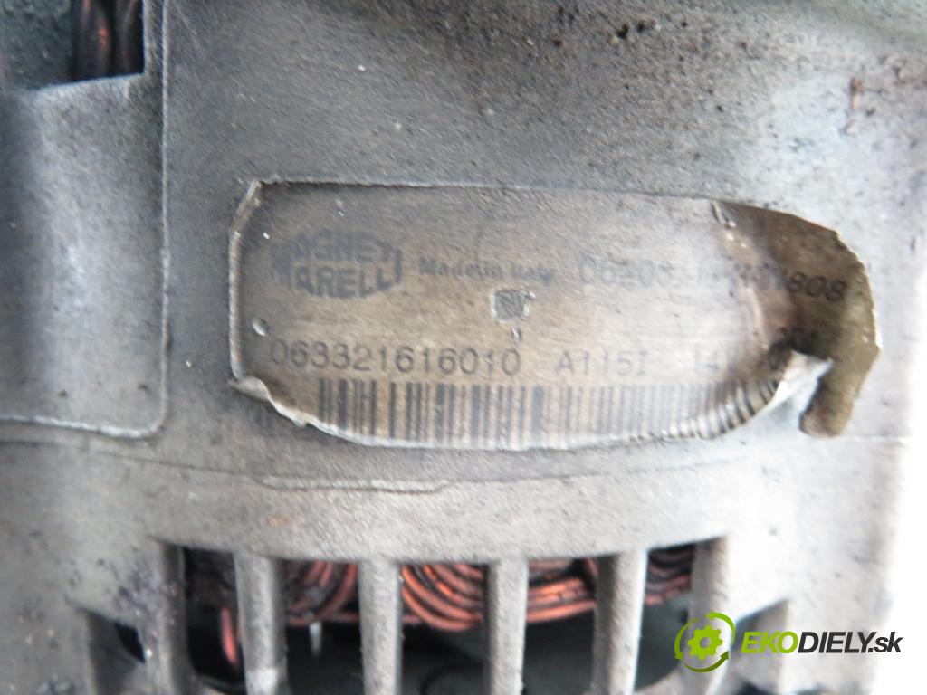 FIAT PUNTO (176_) HB 1994 51,00 1.7 TD - 176 A3.000 1698,00 Alternátor 063321616010 ; MAN808 (Alternátor)