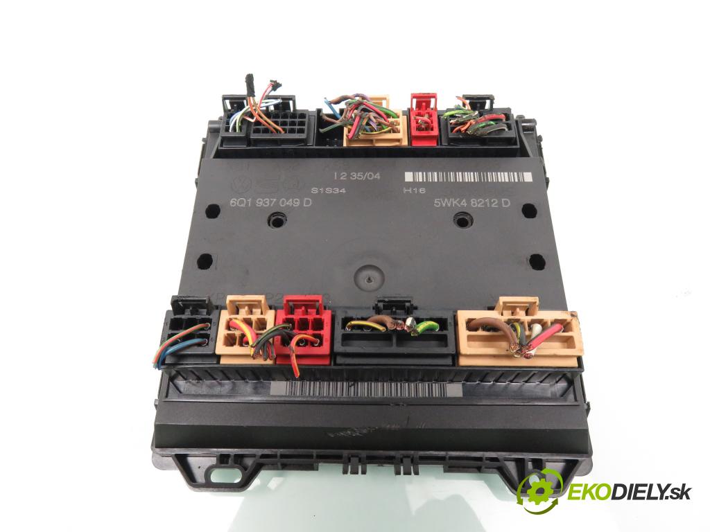SKODA FABIA I SEDAN (6Y3) SEDAN 2004 47,00 1.2 - AZQ 1198,00 MODUL komfortu 6Q1937049D ; 5WK48212D