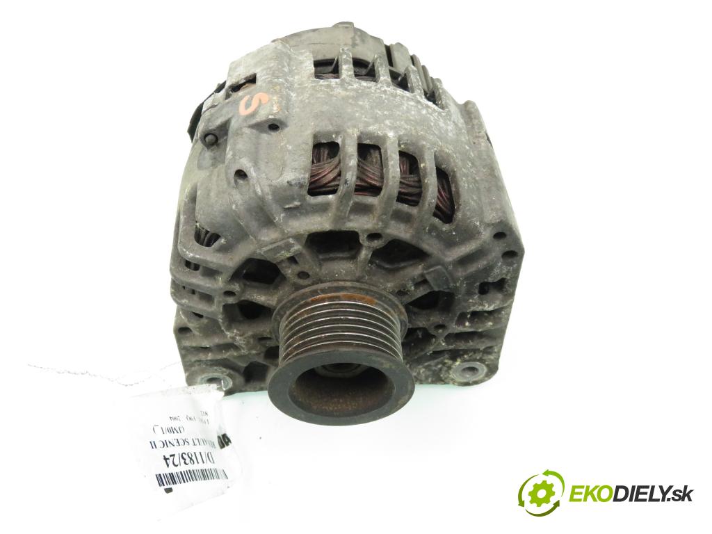 RENAULT SCENIC II (JM0/1_) MINIVAN 2004 88,00 1.9 DCI - F9Q 812 1870,00 Alternátor (Alternátor)