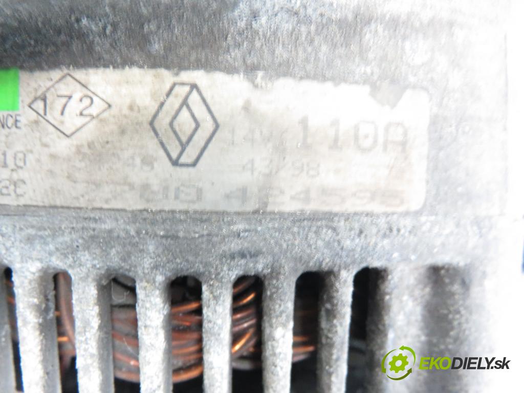 RENAULT LAGUNA I (B56_, 556_) LIFTBACK 1996 61,00 2.2 D (B56F/2) - G8T 706 2188,00 Alternátor 7700424595 ; 2541982C (Alternátory)
