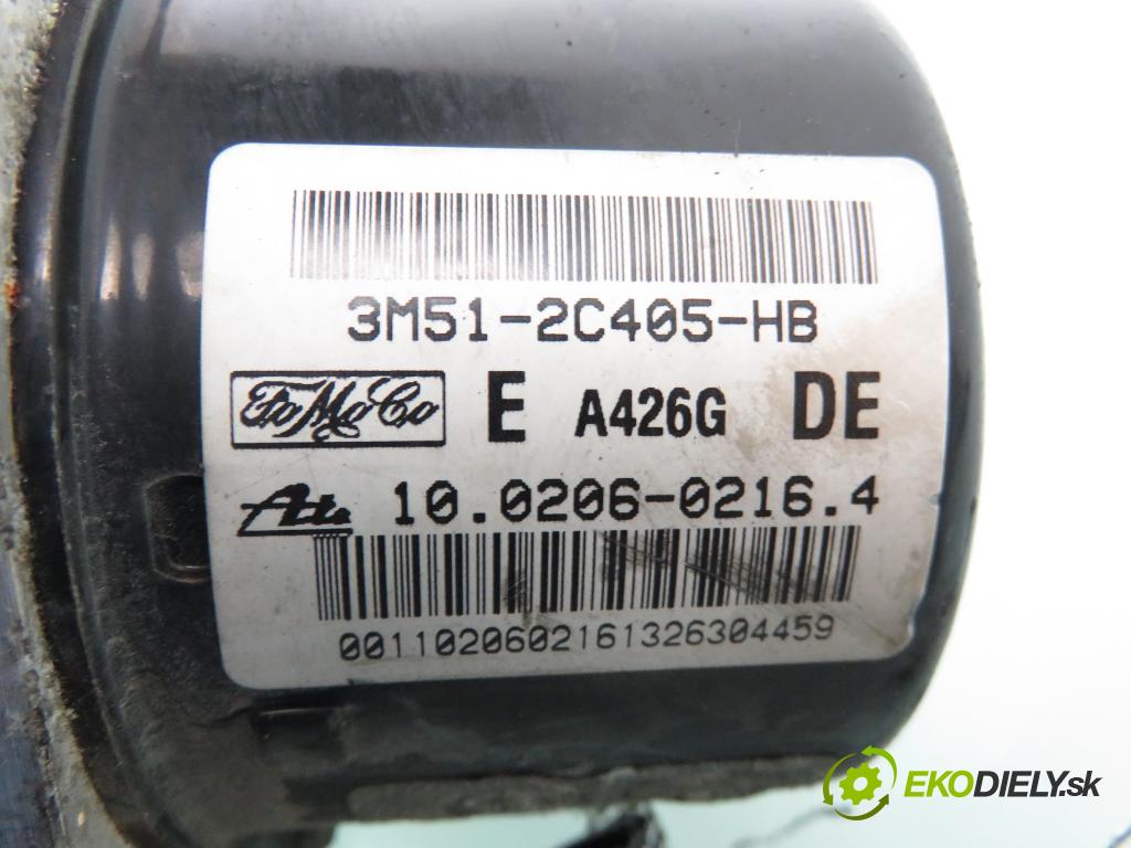 FORD FOCUS II (DA_, HCP) HB 2006 74,00 1.6 - HWDA 1596,00 Pumpa ABS 10096001193 ; 3M512C405HB ; 10020602164 (Pumpa ABS)