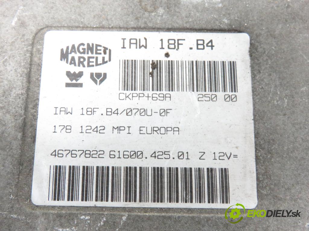 FIAT PALIO Weekend (178_) KOMBI 2000 54,00 1.2 8V 73 - 178 B5.000 1242,00 Riadiaca jednotka Motor IAW18FB4 ; 46767822