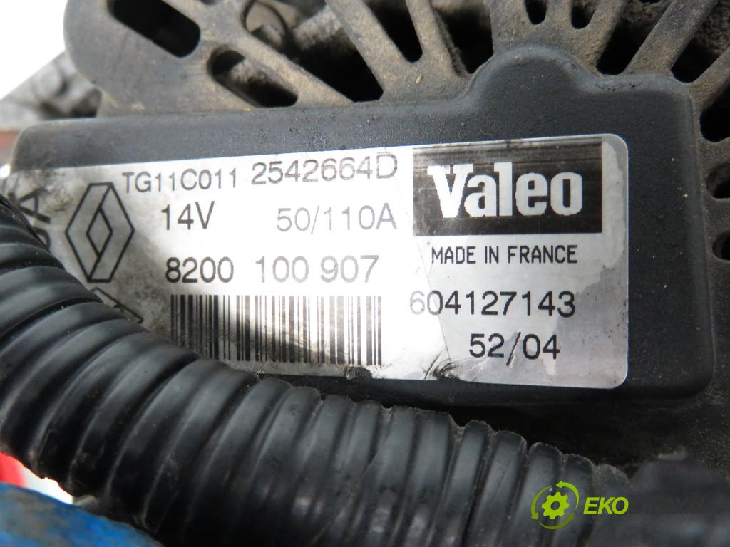RENAULT THALIA I (LB0/1/2_) SEDAN 2004 48,00 1.5 dCi 65 - K9K 700 1461,00 Alternátor 8200100907 ; 2542664D (Alternátory)
