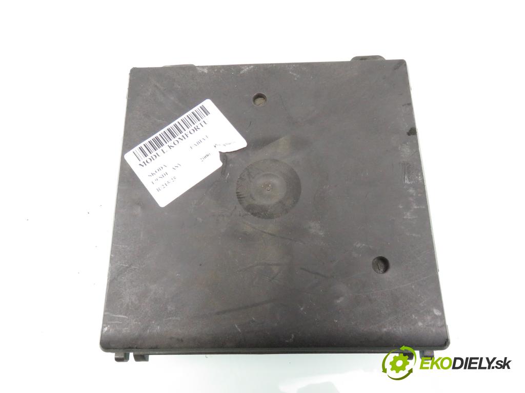SKODA FABIA I (6Y2) HB 2000 47,00 1.9 SDI - ASY 1896,00 MODUL komfortu 6Q1937049 ; 5WK48212A