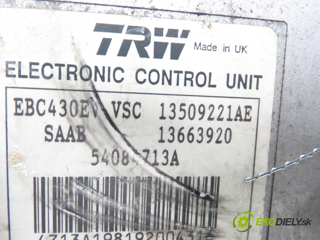 SAAB 9-3 (YS3F) SEDAN 2004 88,00 1.9 TiD - Z 19 DT 1910,00 Pumpa ABS 13509221AE ; 13663920 ; 12801324 (Pumpa ABS)